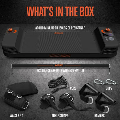 SQUATZ Apollo Board Mini: 150lb Resistance Smart Home