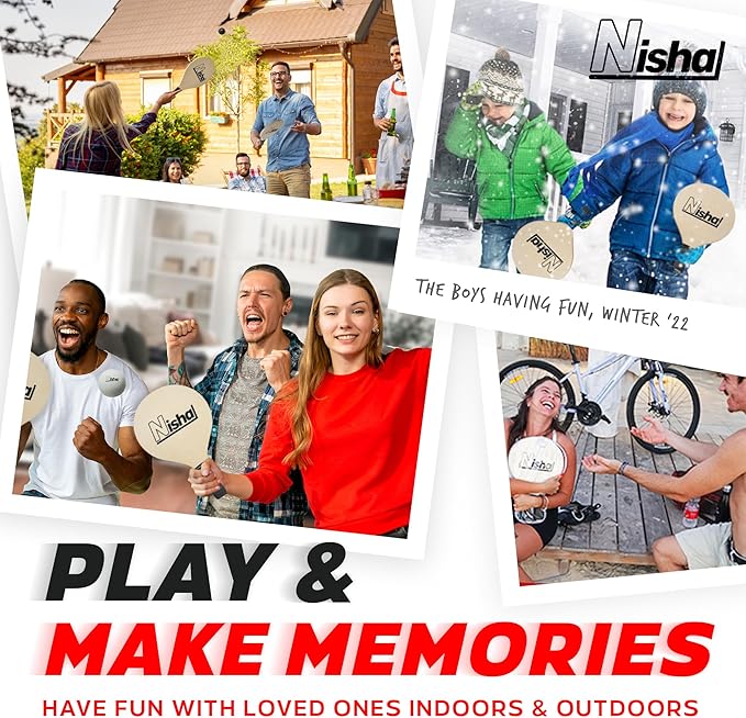Nisha - Paddle Ball Set 2 Pro 2 Smash