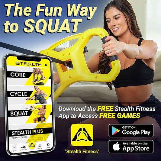 STEALTH Squat Trainer - Home Fitness Equipment &