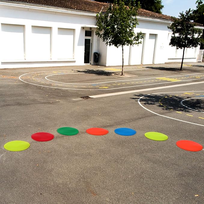 Spot Markers,9 Inch Anti-Slip Agility Spots Markers,10 Pcs