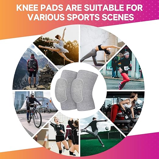 Volleyball Knee Pads for Women, Men, Youth, Girls, Kids, Knee Brace for Volleyball Basketball Football Dance Yoga Tennis Running Cycling Workout Climbing Wrestling
