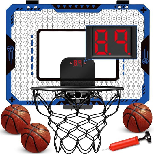 Indoor Basketball Hoop for Kids Age 5-10 3 Balls