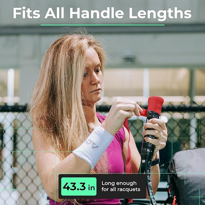 ADV Dry Tennis Overgrip Tape - 3, 12, 30, 60 Pack - FeltTac Tennis Racket Grip Tape - Ultra Absorbent Tennis Grip Tape - Comfort Tennis Racket Grips - Tennis Grips Overgrip