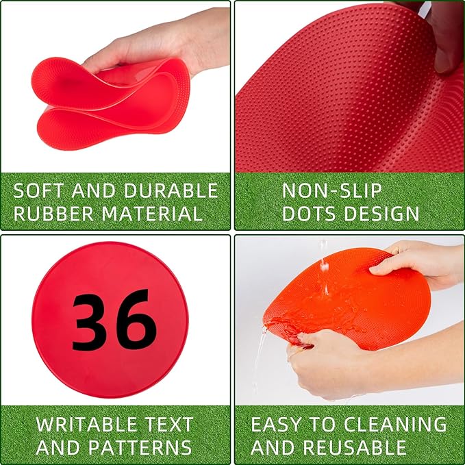 Vhxorrz Spot Markers 18 Pcs 9 Inch 10
