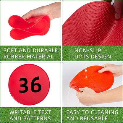 Vhxorrz Spot Markers 18 Pcs 9 Inch 10