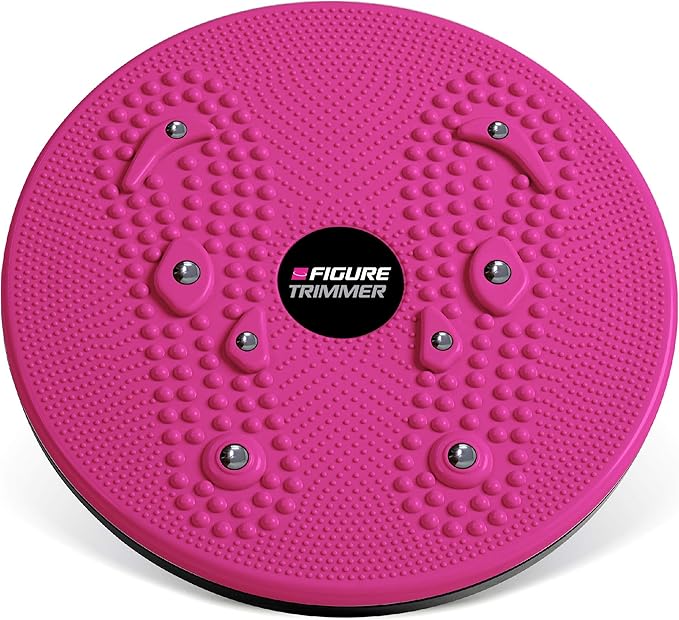 Core Abs Twister Board - 12-inch Waist Sculptor 8 Magnets