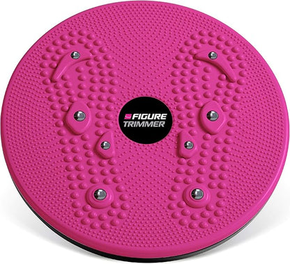 Core Abs Twister Board - 12-inch Waist Sculptor 8 Magnets