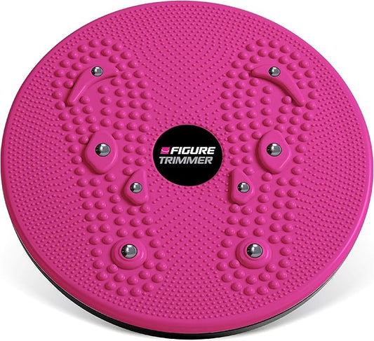 Core Abs Twister Board - 12-inch Waist Sculptor 8 Magnets