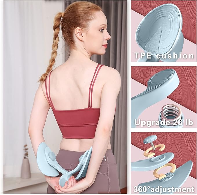 Thigh Master Thigh Exerciser，Thigh Toner，Inner Thigh Exercise Equipment，Kegel 26 Pounds
