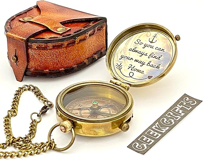 Brass Compass - So You can Always find