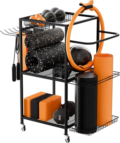 Home Gym Workout Equipment Storage system - Ideal