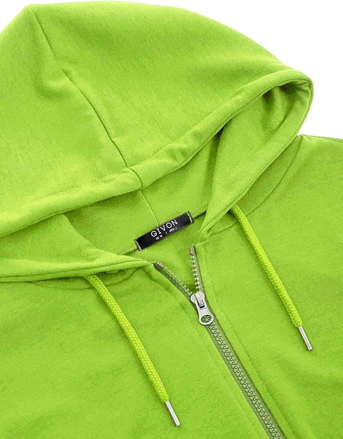 GIVON Women's Lightweight Hooded Vest Sleeveless 1/4 Zip Pullover Casual Hoodie Sweatshirt with Pockets