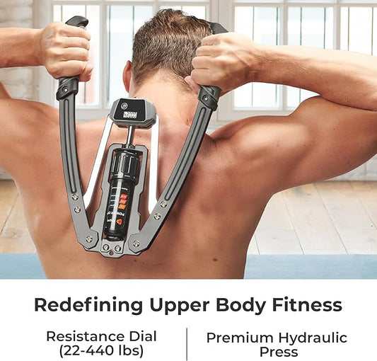 Lifepro Arm Exercise Hydraulic Power Twister Arm and 22-440lbs, Bicep