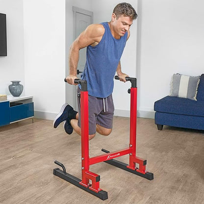 ProsourceFit Power Dip Station Adjustable Height Upper Body