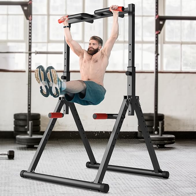 Power Tower Pull Up Bar Station