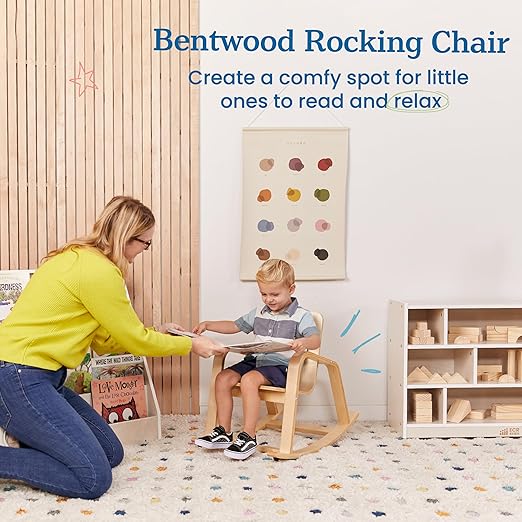 ECR4Kids Bentwood Rocking Chair