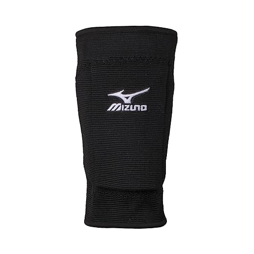 Mizuno T10 Plus Kneepad, ADULT Volleyball Kneepad, Black, One Size