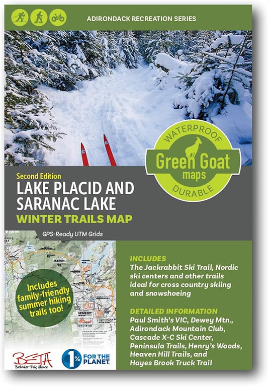Lake Placid & Saranac Lake Winter Trails Map
