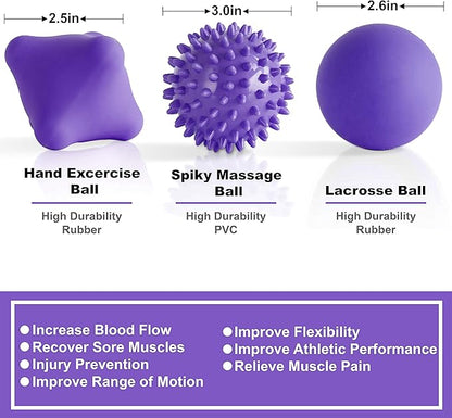Posture Magic Massage Ball Kit for Myofascial Trigger 6 -