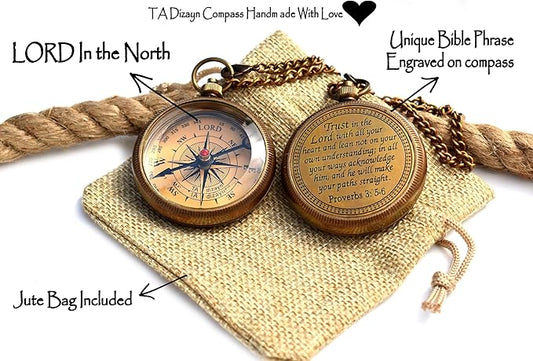 Trust in The Lord with All Your Heart 3: 5-6 5-6 Quote 2024 Compass