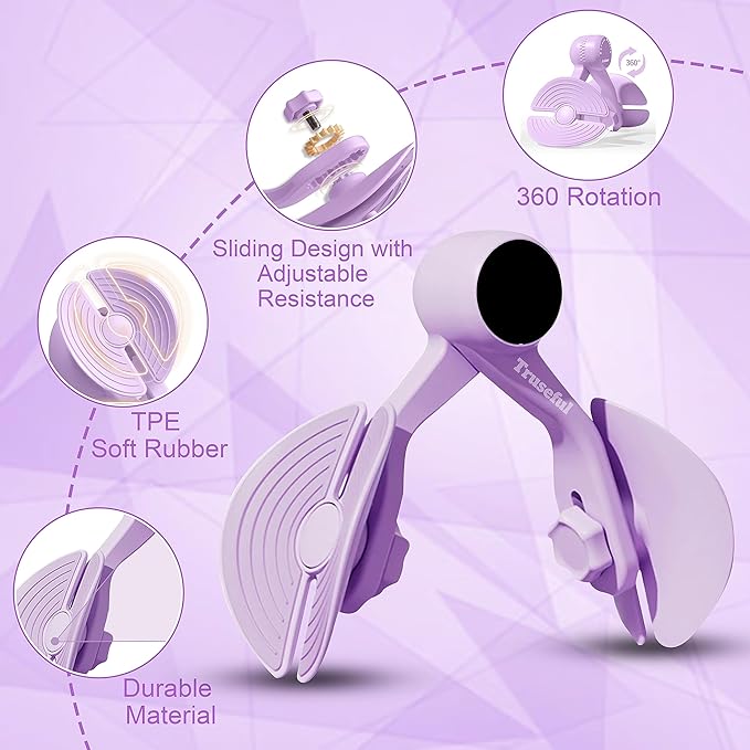 Hip and Inner Thigh Trainer 360-degree Adjustable