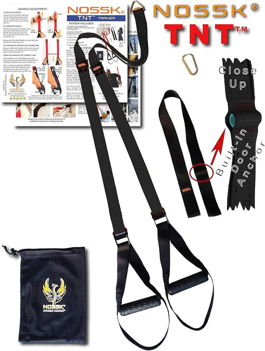TNT PRO Suspension Fitness Trainer (Black) - Proud