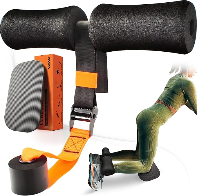 VAIIO Get Stronger Anywhere with Adjustable Nordic Hamstring 5s Setup, 450lb Capacity