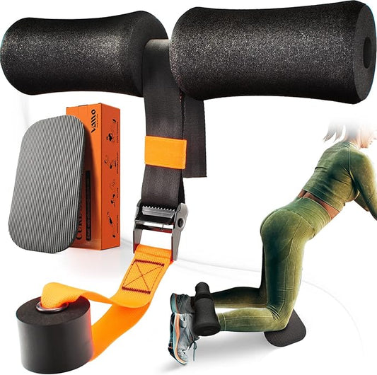 VAIIO Get Stronger Anywhere with Adjustable Nordic Hamstring 5s Setup, 450lb Capacity