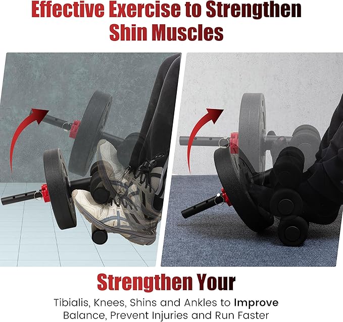 Tib Bar Tibialis Trainer Pro 1" and 2" Olympic