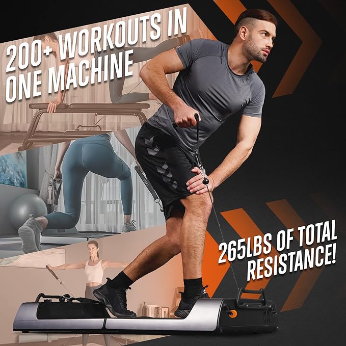 SQUATZ Apollo Board Smart Home Gym 265 LBS Resistance 3 Training