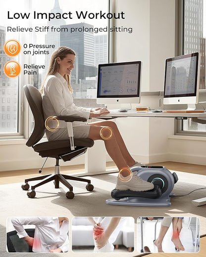 Under Desk Elliptical 10 Adjustable