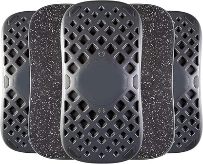 FluidStance Plane Standing Desk Balance Board - 360 Degree Rocker for Fatigue and Exercise - Sustainably Made, Anti-Slip Wobble Board - Premium Desk Accessories