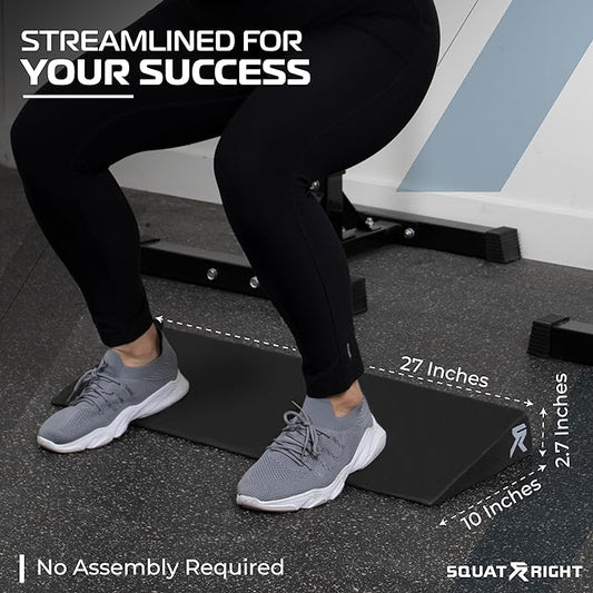 Squat Wedge - Premium Extra Wide & Durable