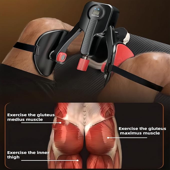 Thigh Master 0-110 lbs Adjustable Resistance Inner Thigh Exerciser