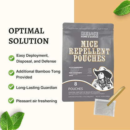 Mice Repellent Pouches 8 Odorant