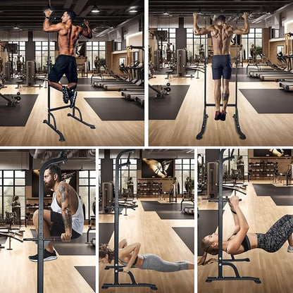 Adjustable Height Dip Bar Station