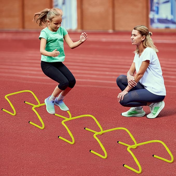 Speed and Agility Training Equipment: 5 Adjustable Agility 20ft Agility