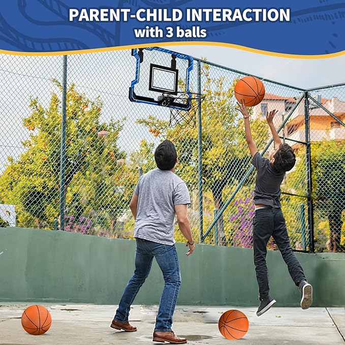 Mini Basketball Hoop Indoor 3 Balls