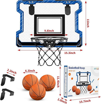 Mini Basketball Hoop Indoor 3 Balls