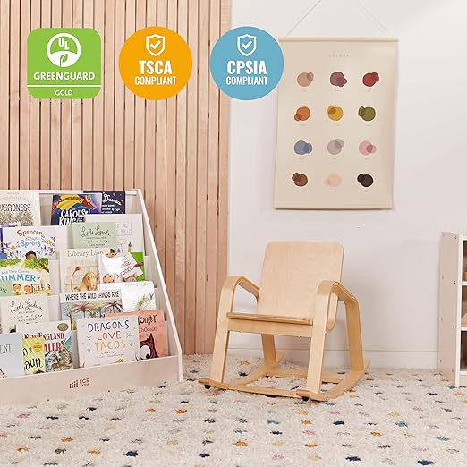 ECR4Kids Bentwood Rocking Chair