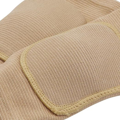 Kids Teens Protective Knee Pads, Anti-Slip Padded Sponge Knee Brace Knee Support for Football Volleyball Dance Skating Basketball Sports (X-Small,Nude)