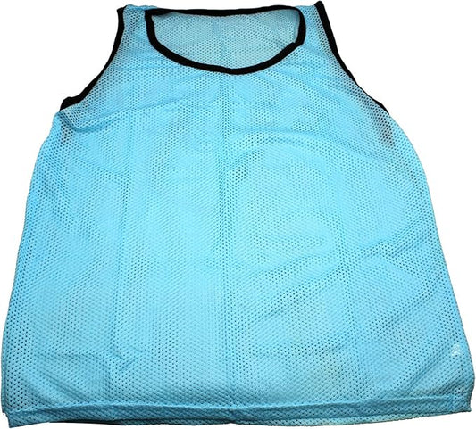 BlueDot Trading Youth Boys Girls Child Sports Scrimmage Pinnies Training Vest for team practice for Soccer, Lacrosse, 12-Pack