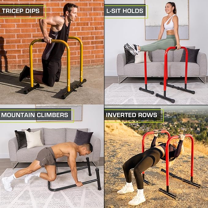 ProsourceFit Power Dip Station Adjustable Height Upper Body
