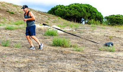 Resistance Training Sled - Weight Sled Harness & 3X The 4-Piece Kit