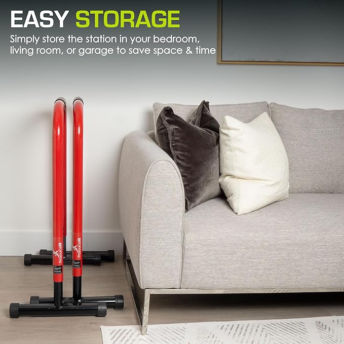 ProsourceFit Power Dip Station Adjustable Height Upper Body
