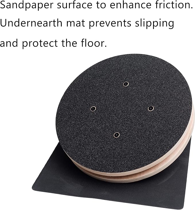 Core Ab Twister Board for Exercise 13-inch Large