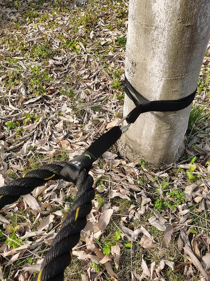 J Bryant Fitness Extra Length Outdoor Battle Rope 19" | 31" | 59" Length