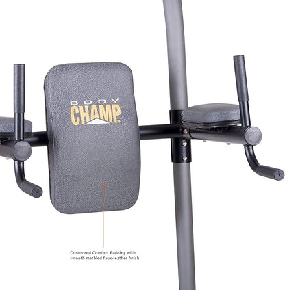 Body Champ Multi-Function Pull Up Bar VKR1010, Grey,