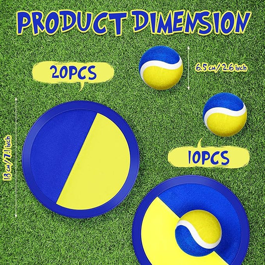 Vinsot Toss and Catch Ball Game Toys 20 10 Balls