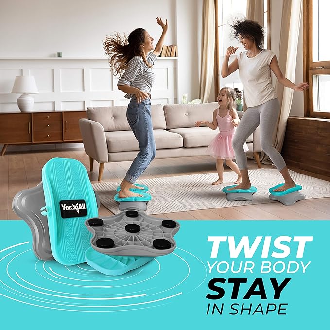 Yes4All Ab Twister Board 15 inch 2pcs in